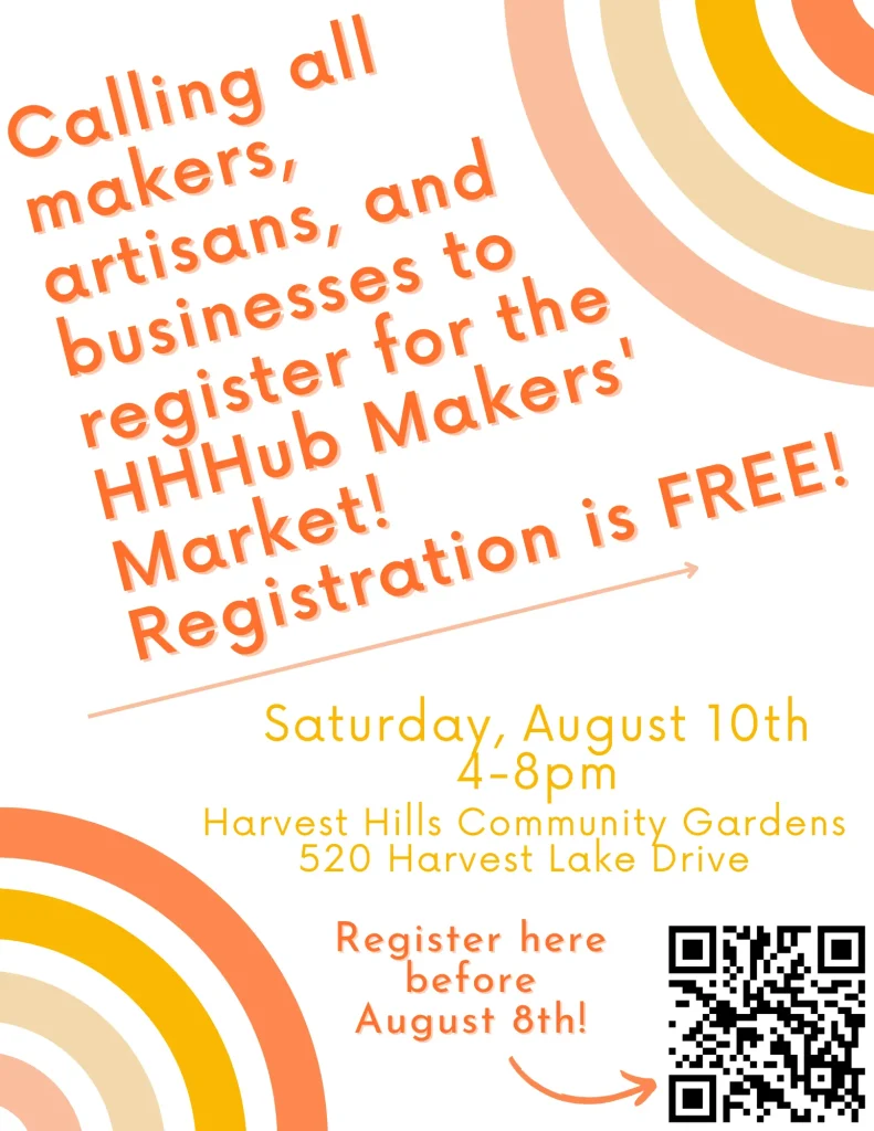 Makers Market Registration Flyer